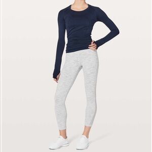lululemon leggings | 6 heathered gray